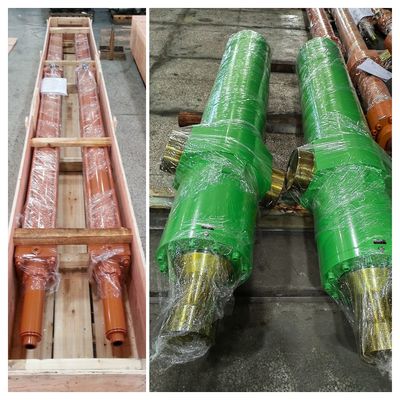 ضغط الاختبار 32 MPa عبء ثلاثة مراحل هيدروليكية مع أقصى قطر ثقب 865mm في مصنع الصلب