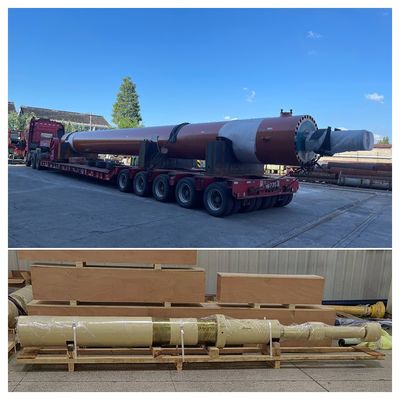 ضغط الاختبار 32 MPa طاحونة الصلب أسطوانات العمل الثقيل مع ميزات السلامة المتكاملة