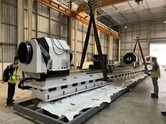 EOOE الهيدروليكية SRB Skiving حرق آلة ISO9001 مع ناقل رقاقة