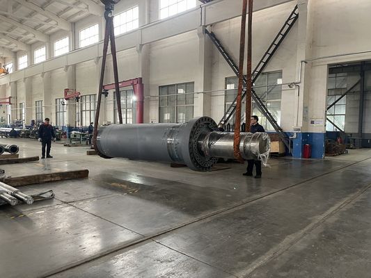 طاحونة فولاذية قابلة للتخصيص أسطوانة هيدروليكية عبء ثقيل 42CrMo عصا المكبس