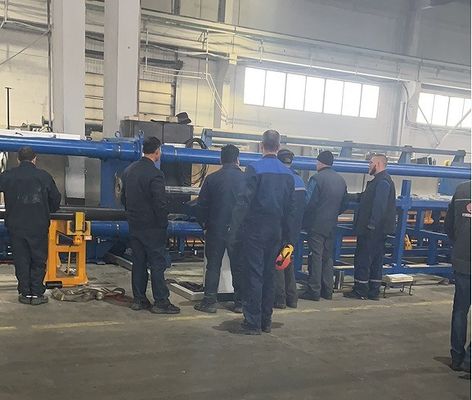 2500KN قوة آلة سحب باردة 5m/min مع نظام هيدروليكي