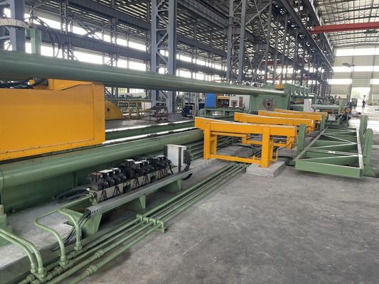 آلة سحب هيدروليكية باردة ثلاثية الخط 5.5m / min Speed Tube Draw Machine