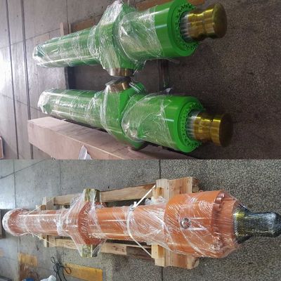 المعادن الوزن الثقيل المدمج الأسطوانات الهيدروليكية المخصصة 16 MPa ضغط الحلق