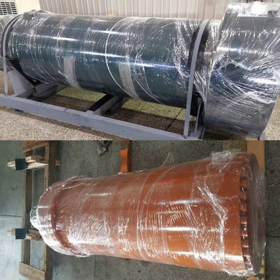 21 Mpa ضغط تشغيل مصنع الصلب الأسطوانات الهيدروليكية الثقيلة مع أقصى قطر ثقب 865mm