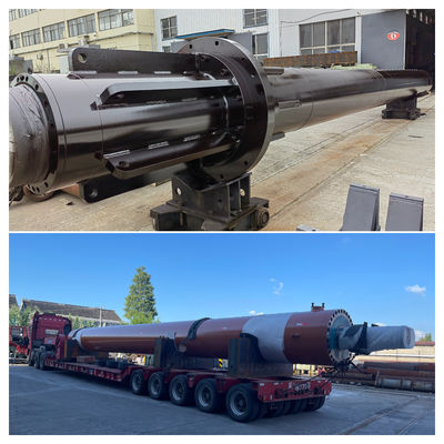 الصب الرأسي الصب الكروم مطلي أسطوانة مصممة سطح النهاية