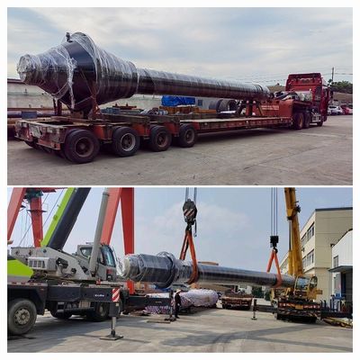 الصب الرأسي الصب الكروم مطلي أسطوانة مصممة سطح النهاية