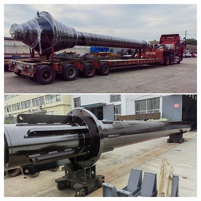 240mm/min سرعة صب أسطوانة الليزر تغطية أسطوانة هيدروليكية عمودية