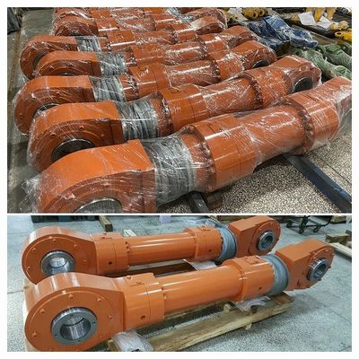 ضغط الاختبار 35Mpa سلندر هيدروليكي بالعصا المشي مع ختم ميركل