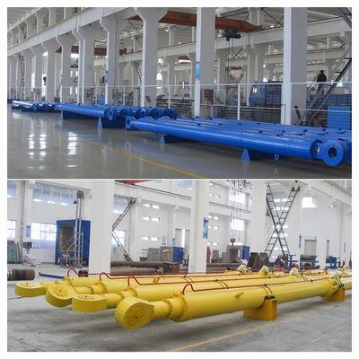 أبواب السدود والسلاسل الهيدروليكية مع قطر الحفر 450mm