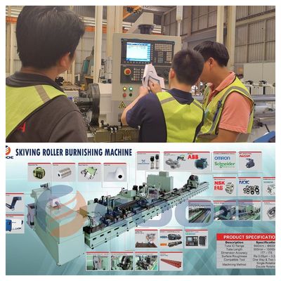 السرعة بدون خطوة Srb آلة آلة طلاء اللون القياسي و SIEMENS CNC